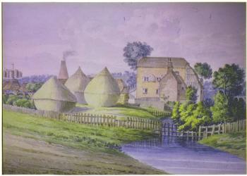 The watermill and clay mills about 1800 [Z49/656]